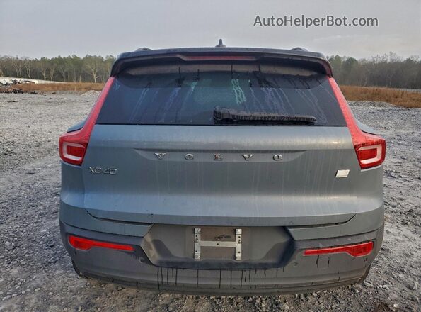 YV4ED3UR4M2534260 2021 VOLVO XC40 Blue Widok z tyłu