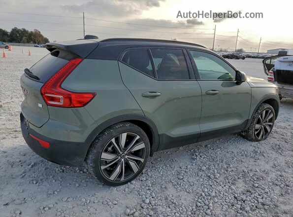 YV4ED3UR6N2711005 2022 VOLVO XC40 Green Tył prawy