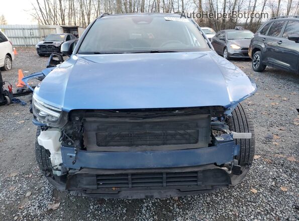YV4ED3URXM2570874 2021 VOLVO XC40 Синий Вид спереди