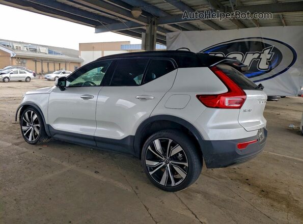 YV4ED3URXM2580482 2021 VOLVO XC40 White Tył lewy