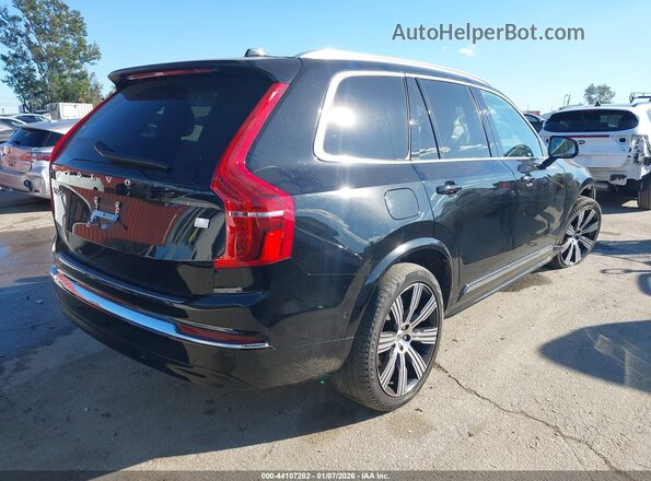 YV4H60CE6R1183529 2024 VOLVO XC90 RECHARGE PLUG-IN HYBRID Черный Задняя правая четверть