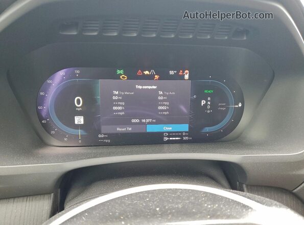 YV4H60CF1R1213545 2024 VOLVO XC90 Gray ხელსაწყოთა პანელის ხედი