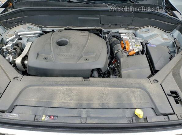 YV4H60CF1R1213545 2024 VOLVO XC90 Gray ძრავის განყოფილების ხედი