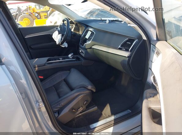YV4H60CF6R1237260 2024 VOLVO XC90 RECHARGE PLUG-IN HYBRID Gray წინა სალონის ხედი