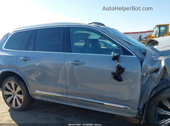 YV4H60CF6R1237260 2024 VOLVO XC90 RECHARGE PLUG-IN HYBRID Gray სალონის 360-გრადუსიანი ხედი