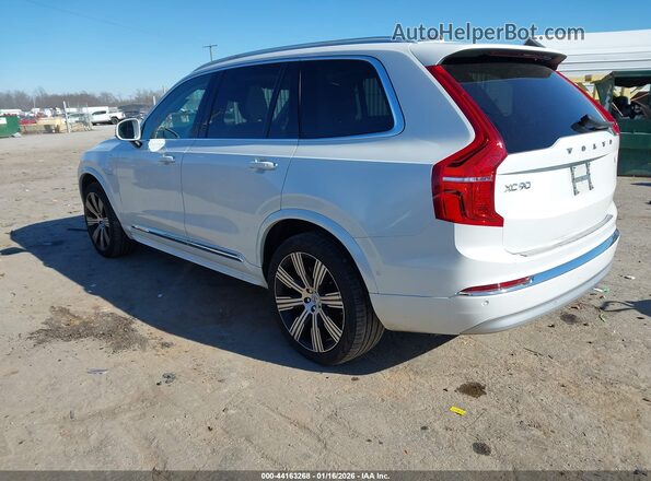 YV4H60CLXN1828224 2022 VOLVO XC90 RECHARGE PLUG-IN HYBRID White Задня ліва чверть