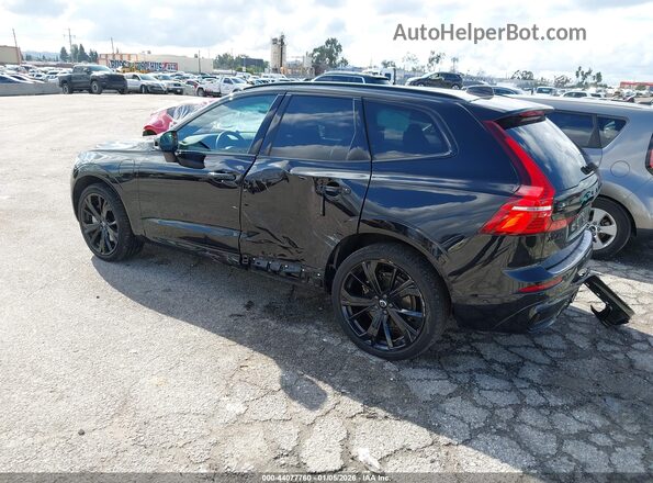 YV4H60DJ3R1865540 2024 VOLVO XC60 RECHARGE PLUG-IN HYBRID Black უკანა მარცხენა