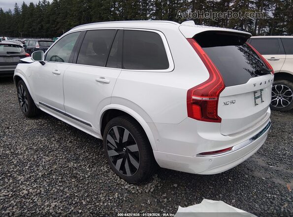 YV4H60LE7R1215100 2024 VOLVO XC90 RECHARGE PLUG-IN HYBRID White Հետևի ձախ