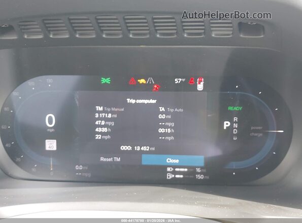 YV4H60LE8R1212139 2024 VOLVO XC90 RECHARGE PLUG-IN HYBRID White Vista de los asientos traseros