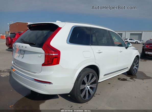 YV4H60LE8R1212139 2024 VOLVO XC90 RECHARGE PLUG-IN HYBRID White Trasero derecho