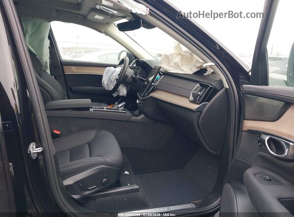 YV4H60PB5S1357872 2025 VOLVO XC90 PLUG-IN HYBRID Black Widok wnętrza z przodu