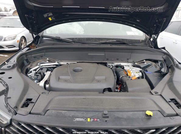 YV4H60PB5S1357872 2025 VOLVO XC90 PLUG-IN HYBRID Black Widok z tyłu