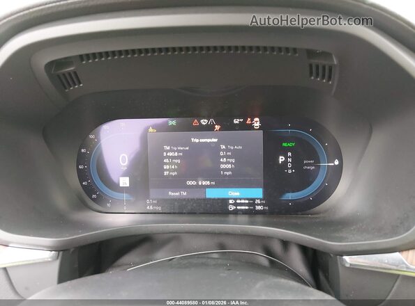 YV4H60RM3S1033673 2025 VOLVO XC60 PLUG-IN HYBRID Dark Blue Հետևի նստատեղերի տեսք