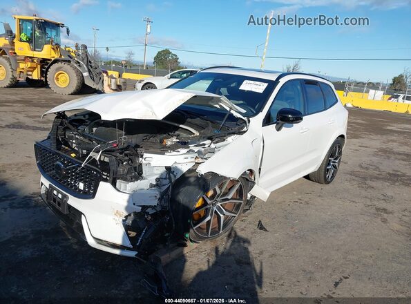 YV4H60RP2S1055108 2025 VOLVO XC60 PLUG-IN HYBRID White Przód lewy
