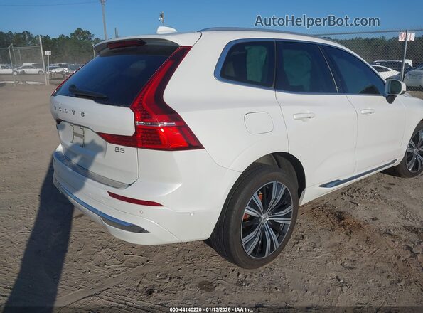 YV4L12DL5N1905486 2022 VOLVO XC60 White უკანა მარჯვენა