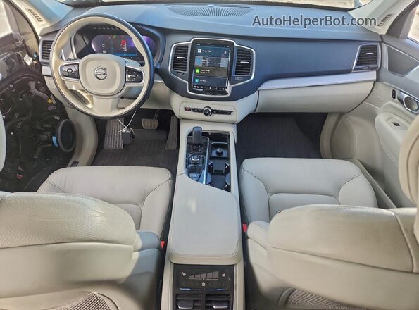 YV4L12PV0P1941294 2023 VOLVO XC90 Black Вид панелі приладів