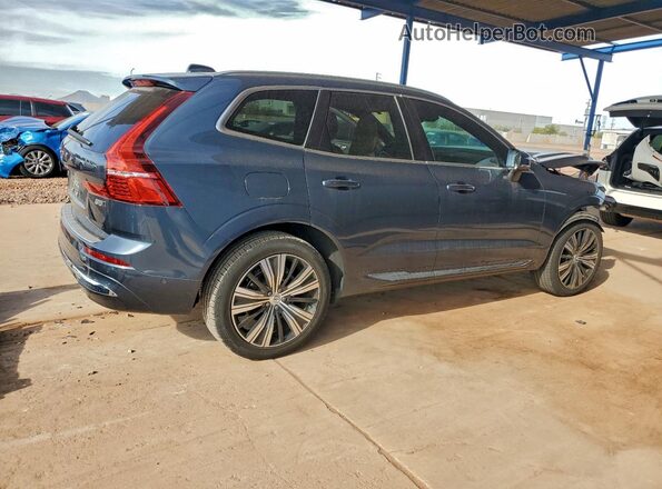 YV4L12RL4N1091467 2022 VOLVO XC60 Blue Задня права чверть