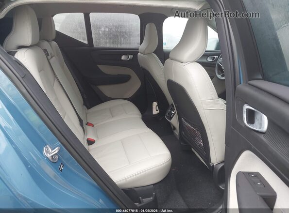YV4L12UL6P2939062 2023 VOLVO XC40 Синий Вид наклейки с VIN-кодом
