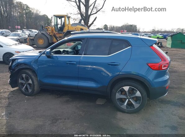 YV4L12UNXP2939177 2023 VOLVO XC40 Blue Widok wnętrza 360 stopni