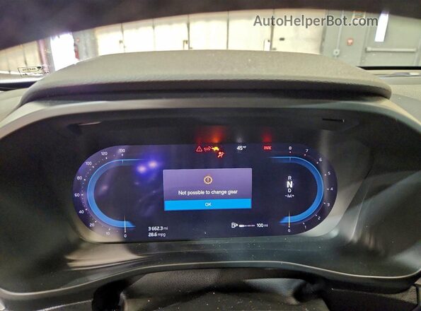 YV4L12UW6P2977806 2023 VOLVO XC40 White Սարքավորումների վահանակի տեսք