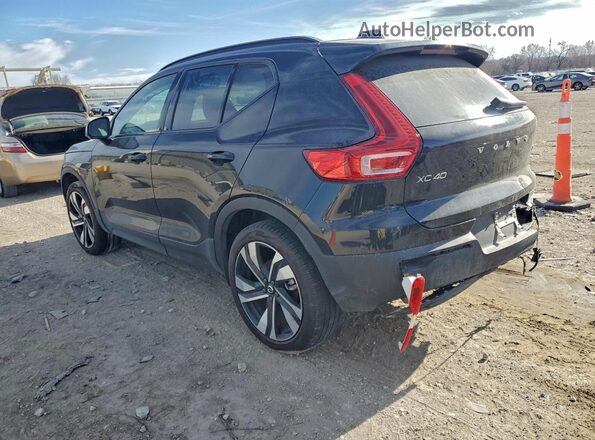 YV4L12UX9P2046970 2023 VOLVO XC40 Black Հետևի ձախ
