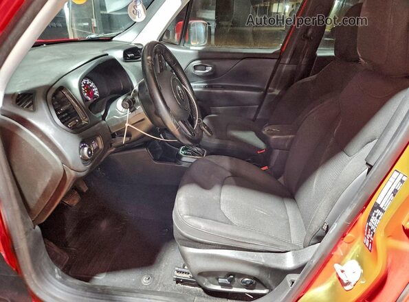 ZACCJABB4JPH10349 2018 JEEP RENEGADE Red Vista interior delantera