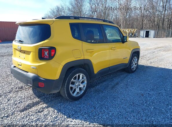 ZACCJABB7JPH68472 2018 JEEP RENEGADE Желтый Задняя правая четверть