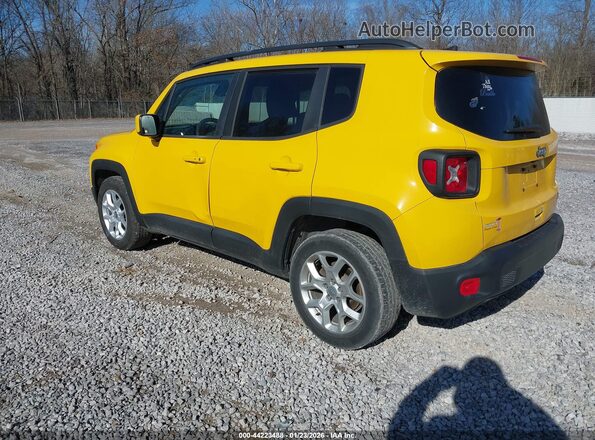 ZACCJABB7JPH68472 2018 JEEP RENEGADE Желтый Задняя левая четверть