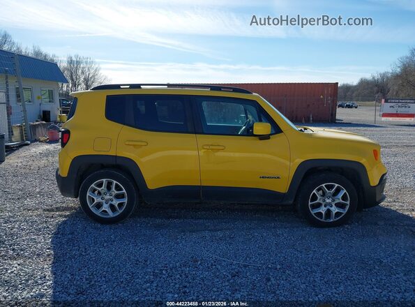 ZACCJABB7JPH68472 2018 JEEP RENEGADE Желтый Панорамный вид салона 360°