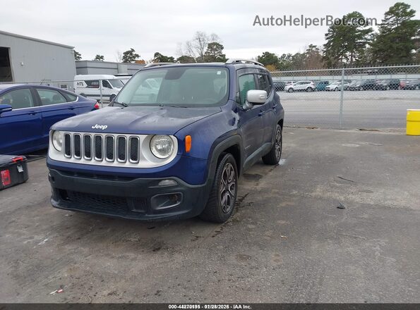 ZACCJADT4GPC54951 2016 JEEP RENEGADE Blue Przód lewy