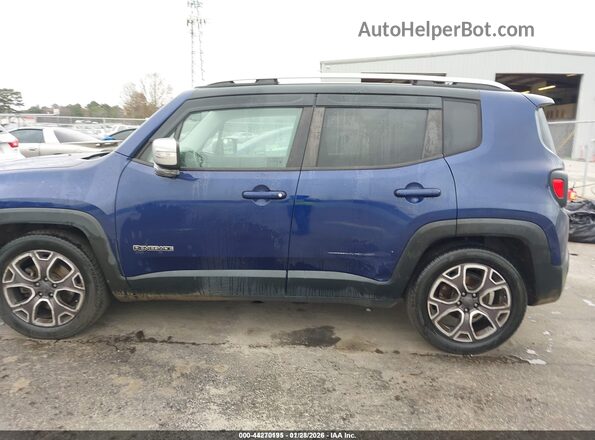 ZACCJADT4GPC54951 2016 JEEP RENEGADE Blue Widok wnętrza 360 stopni