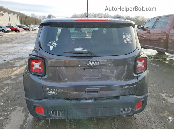 ZACCJBAB1JPH11689 2018 JEEP RENEGADE Gray 