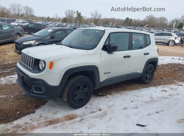 ZACCJBAB6JPH36376 2018 JEEP RENEGADE White Передня ліва чверть