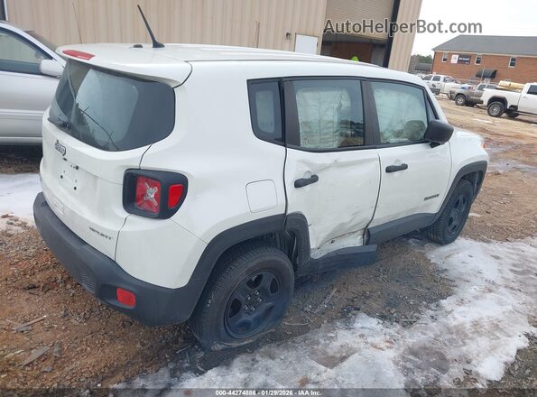 ZACCJBAB6JPH36376 2018 JEEP RENEGADE White Задня права чверть