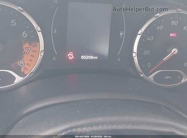 ZACCJBAB6JPH36376 2018 JEEP RENEGADE White Вид задніх сидінь