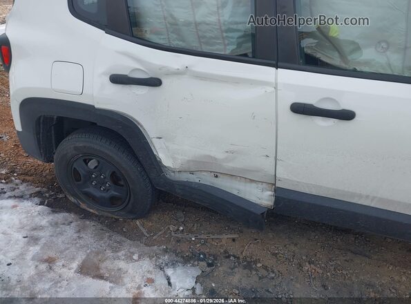 ZACCJBAB6JPH36376 2018 JEEP RENEGADE White Вид спереду