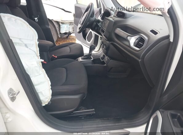 ZACCJBAB6JPH36376 2018 JEEP RENEGADE White Вид салону спереду