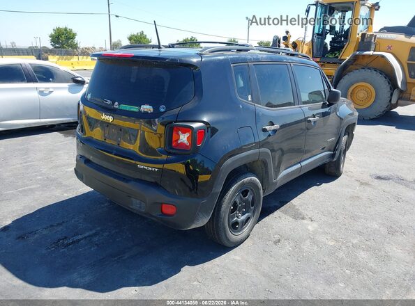 ZACCJBABXHPG35366 2017 JEEP RENEGADE Black Задня права чверть