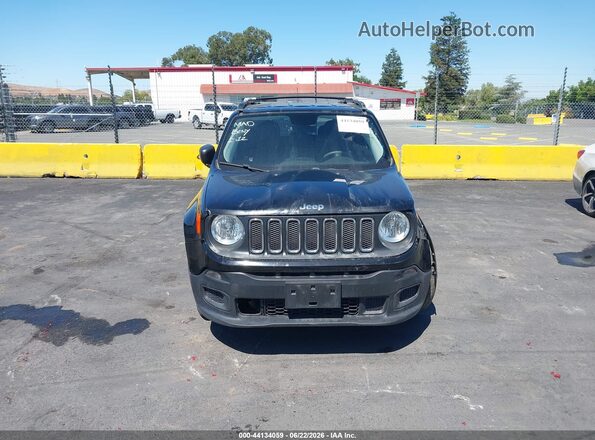ZACCJBABXHPG35366 2017 JEEP RENEGADE Black Вид щитка приладів