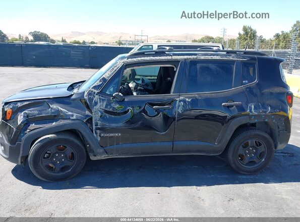 ZACCJBABXHPG35366 2017 JEEP RENEGADE Black Панорамний вид салону 360°