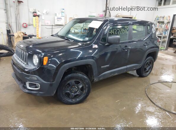 ZACCJBAT6GPD30499 2016 JEEP RENEGADE Black Vista tres cuartos delantera izquierda