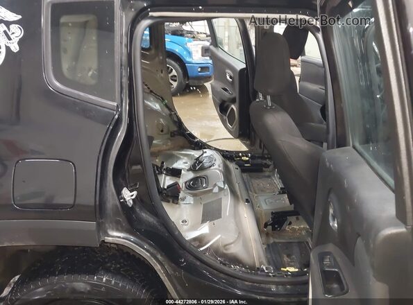 ZACCJBAT6GPD30499 2016 JEEP RENEGADE Black Vista de la etiqueta del VIN