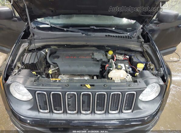 ZACCJBAT6GPD30499 2016 JEEP RENEGADE Black Vista trasera