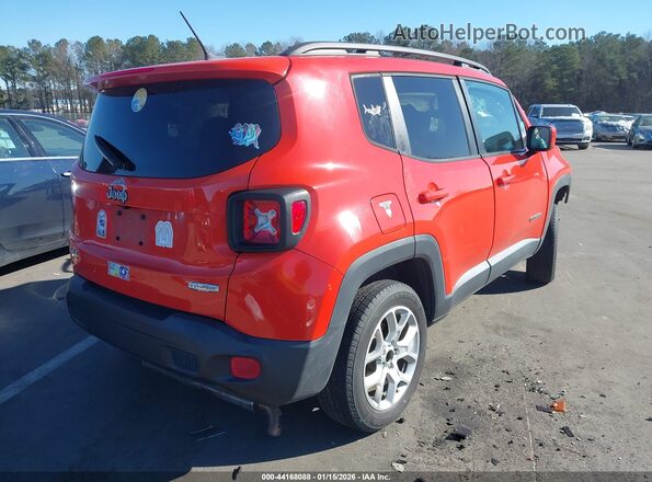 ZACCJBBB2HPF86730 2017 JEEP RENEGADE Orange Trasero derecho