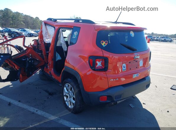 ZACCJBBB2HPF86730 2017 JEEP RENEGADE Orange Trasero izquierdo