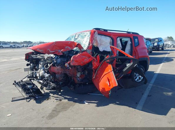ZACCJBBB2HPF86730 2017 JEEP RENEGADE Orange Vista tres cuartos delantera izquierda