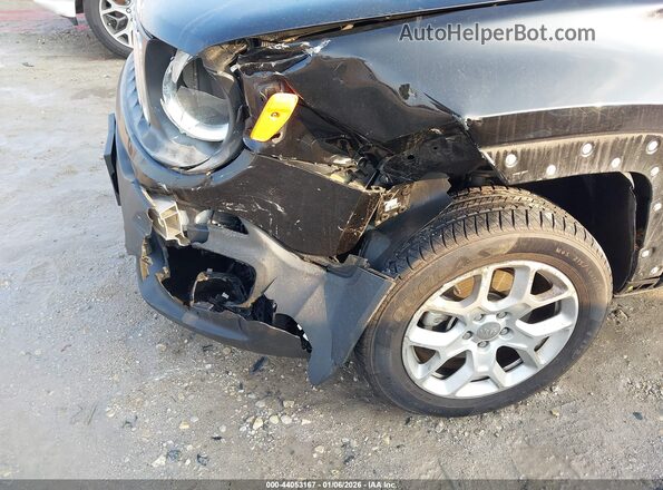 ZACCJBBT4GPD10010 2016 JEEP RENEGADE Черный Вид спереди
