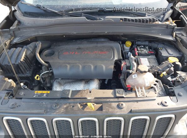 ZACCJBBT4GPD10010 2016 JEEP RENEGADE Черный Вид сзади