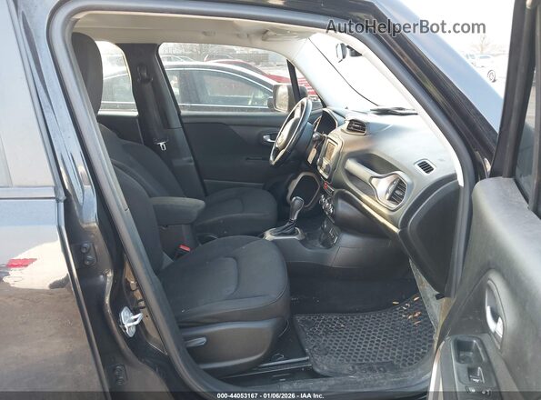 ZACCJBBT4GPD10010 2016 JEEP RENEGADE Черный Вид салона спереди