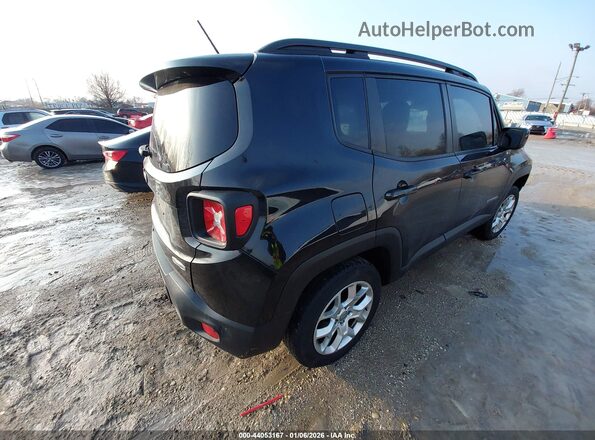 ZACCJBBT4GPD10010 2016 JEEP RENEGADE Черный Задняя правая четверть